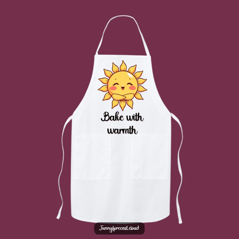 Funny Sun Hug Apron: Cook with Warmth and Cheerful Smiles
