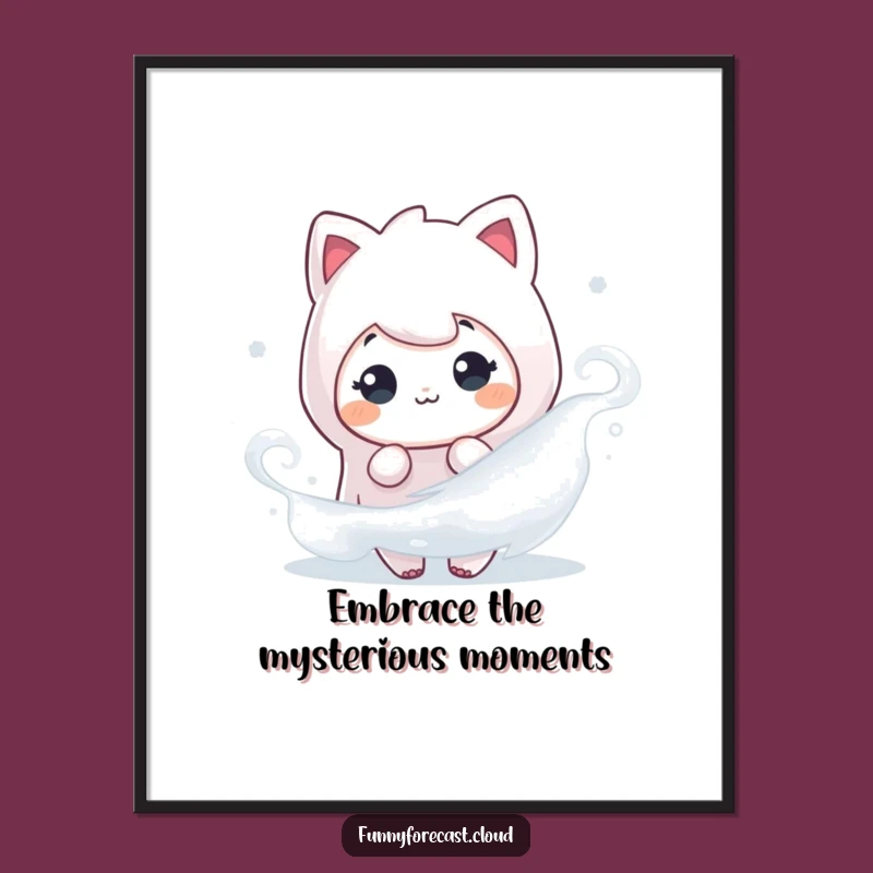 Free Printable Wall Art: Playful Fog, Misty Humor Downloadable Decor