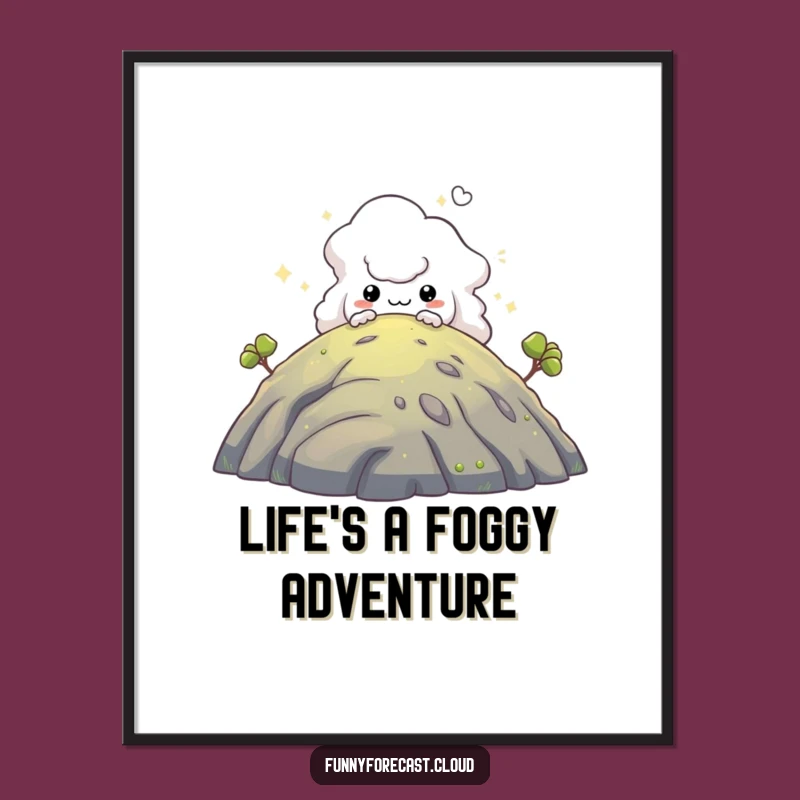 Add a touch of mysterious charm to your walls! This free printable wall art features a mischievous fog creature, perfect for printing at home.