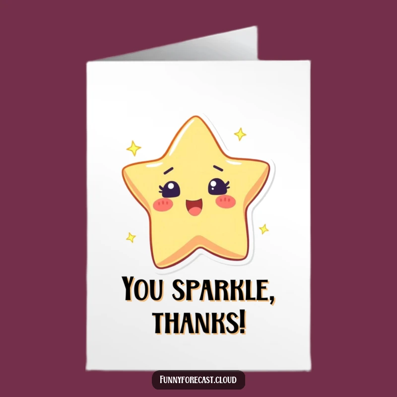 Free Printable Star Card: Thanks a Million Stars, So Grateful!