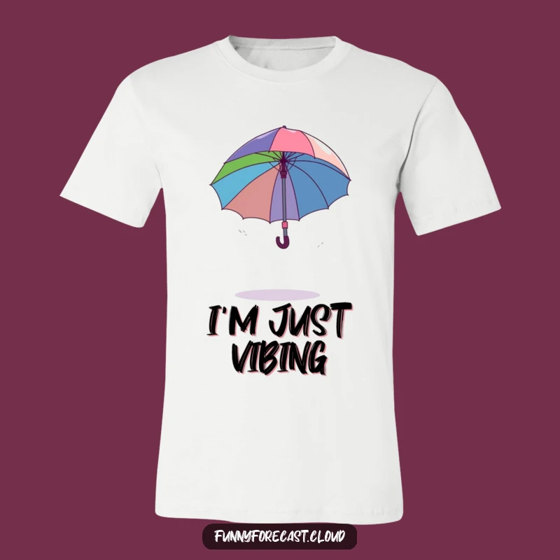 Funny Out of Control Umbrella T-Shirt - Hilarious Apparel Gift Idea