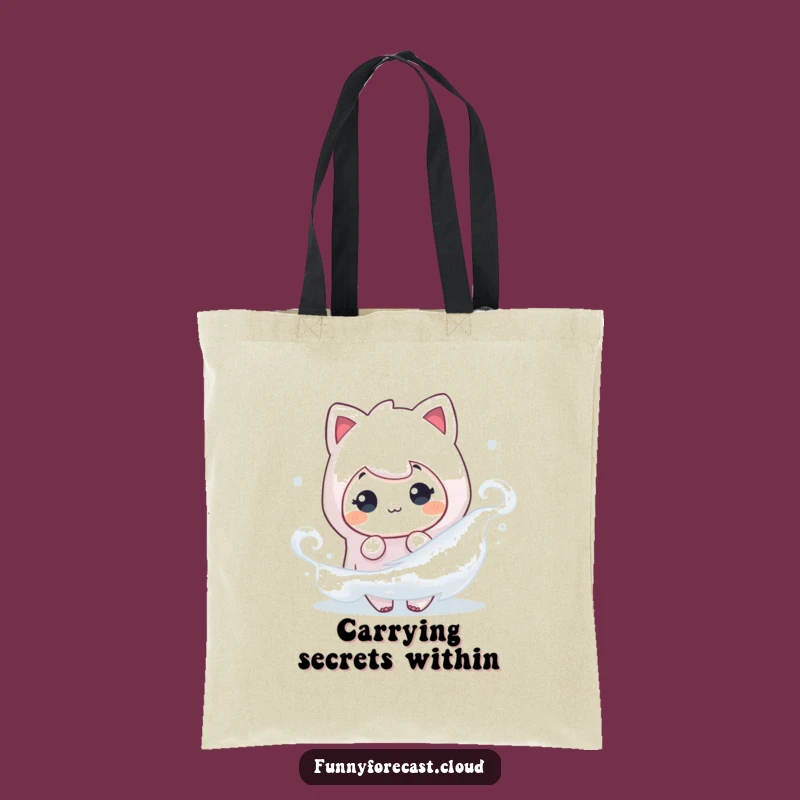 Funny Fog Tote Bag - Carry Your Mystery Gift